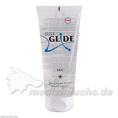 JUST GLIDE med. Gleitgel Anal, 200 ML