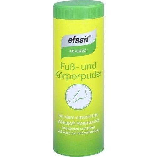 efasit CLASSIC Fuß- und Körperpuder, 75 G