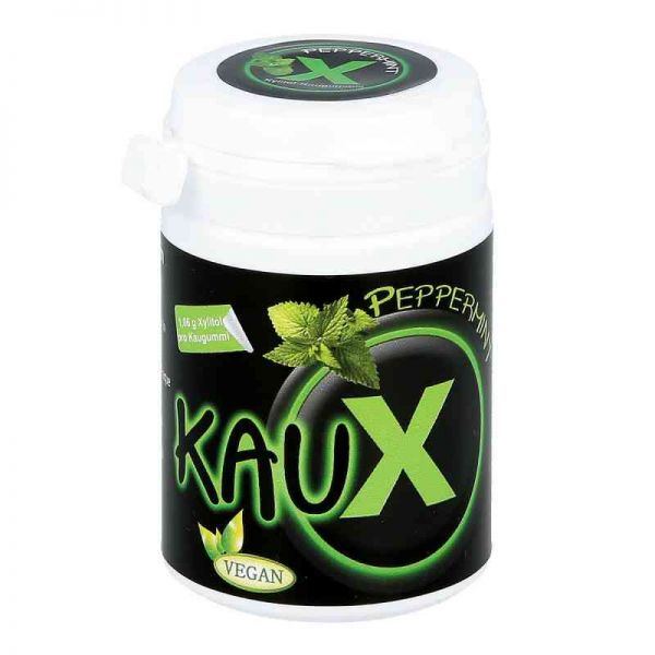 Kaux Zahnpflegekaugummi Peppermint mit Xylitol (40 stk)