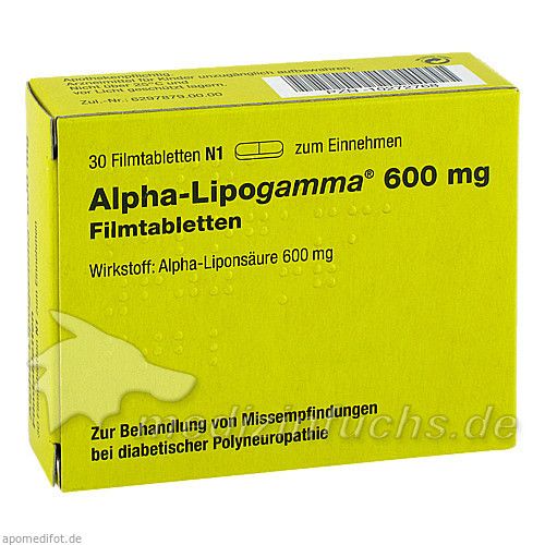 ALPHA LIPOGAMMA 600 mg Filmtabletten, 30 ST