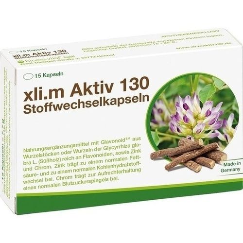 XLIM Aktiv 130 Stoffwechselkapseln, 15 ST