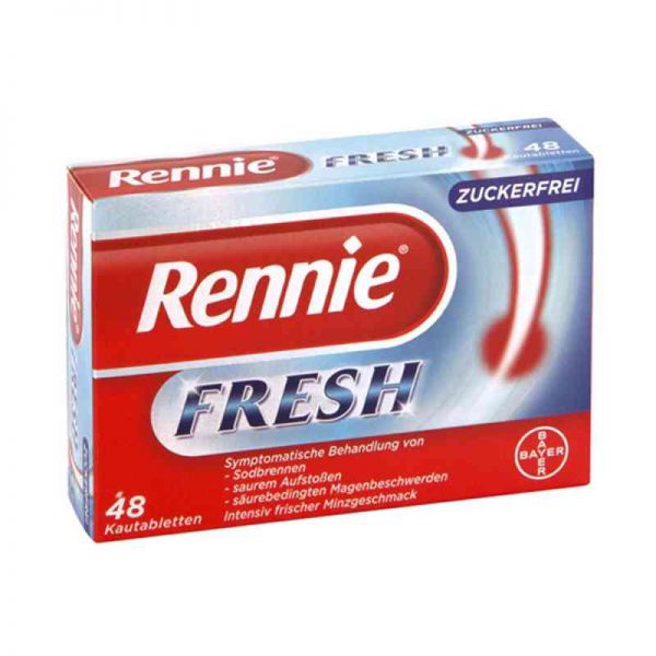 Rennie Fresh Kautabletten (48 stk)