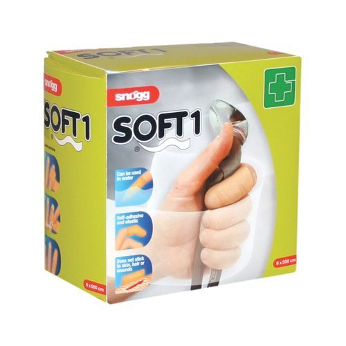 Snögg Soft Pflaster 6cmx5m natur, 1 ST