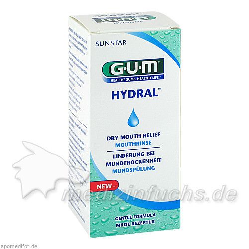 GUM HYDRAL Mundspülung, 300 ML