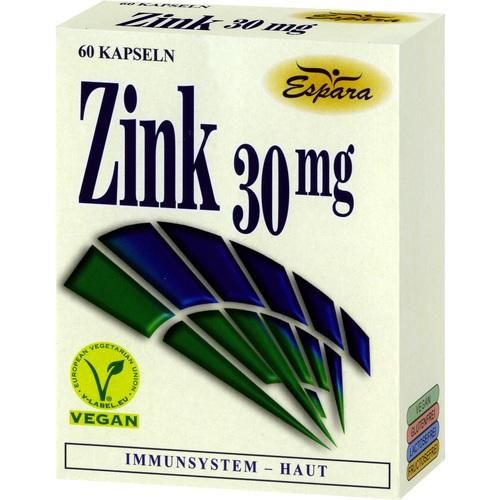 ZINK 30 mg Kapseln, 60 ST