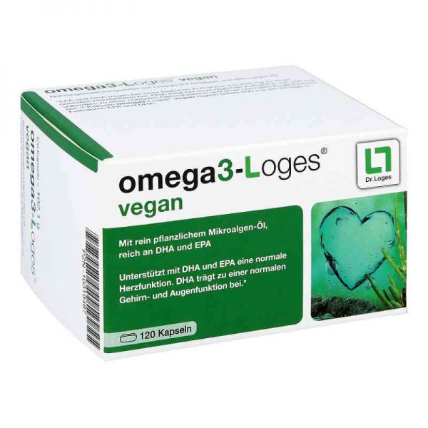 Omega 3-loges vegan Kapseln (120 stk)