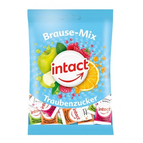 INTACT Traubenzucker Brause-Mix, 75 G