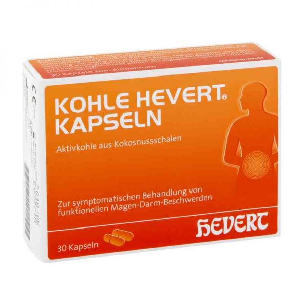 Kohle Hevert Kapseln (30 stk)