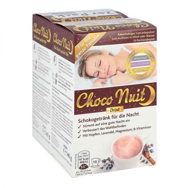 Choco Nuit Gute-nacht-schokogetränk Pulver (20 stk)