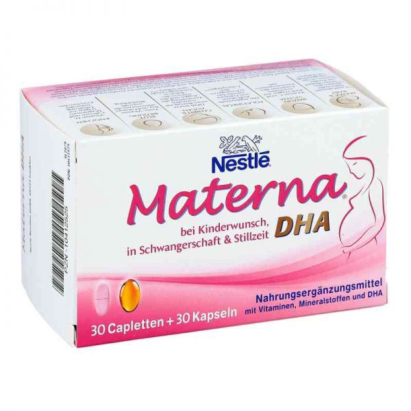 Nestle Materna Dha 30 Kapseln (2X30 stk)