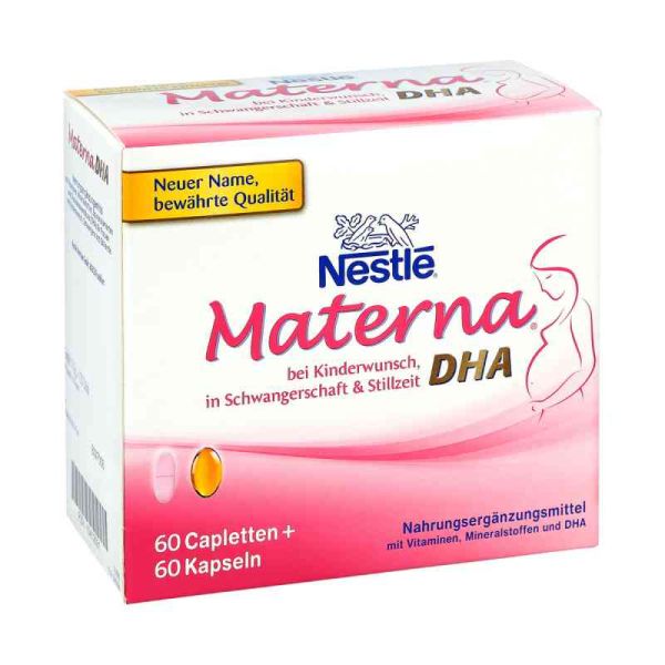 Nestle Materna Dha 60 Kapseln (2X60 stk)