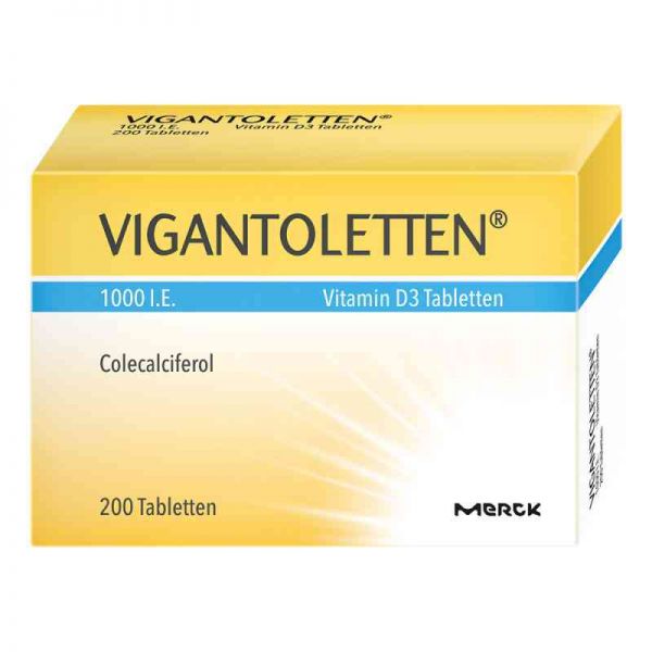 Vigantoletten 1.000 I.e. Vitamin D3 Tabletten (200 stk)