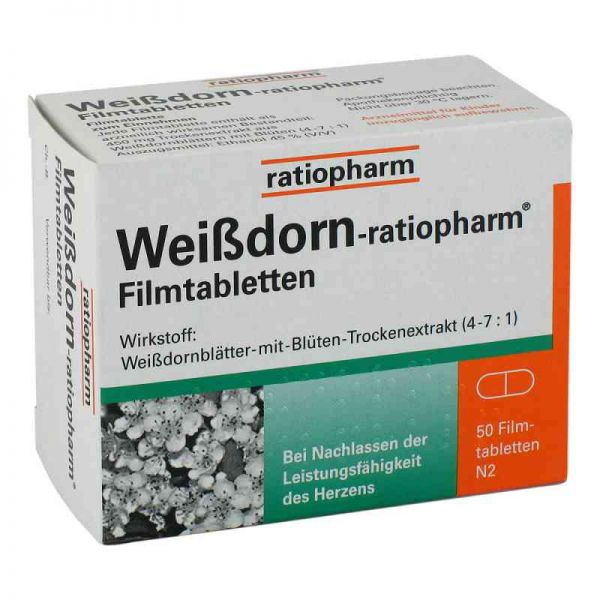 Weißdorn-ratiopharm (50 stk)