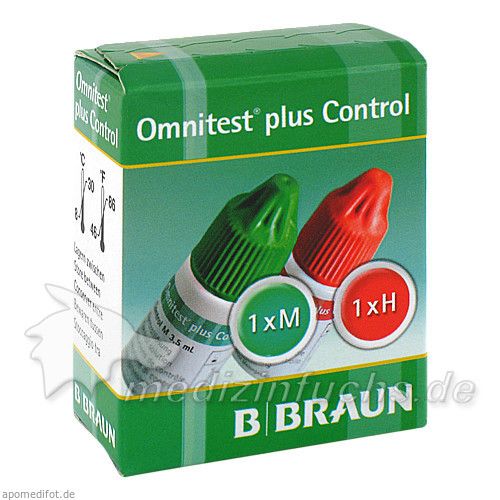 Omnitest plus Control Kontrolllösung, 2X3 ML