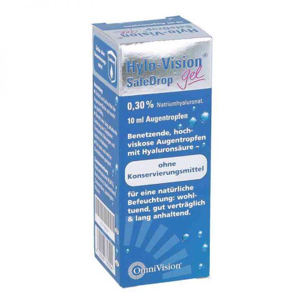 Hylo-vision Safedrop Gel Augentropfen (10 ml)