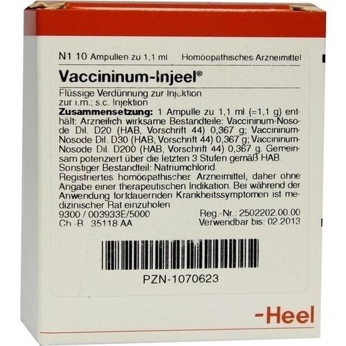 VACCININUM Injeel Ampullen, 10 ST