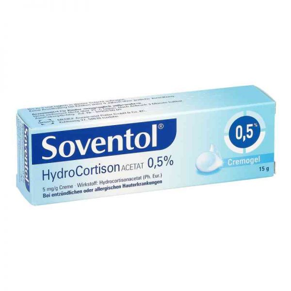 Soventol Hydrocortisonacetat 0,5% (15 g)