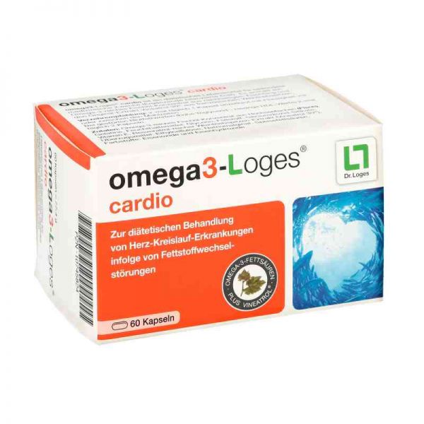 Omega 3-loges cardio Kapseln (60 stk)