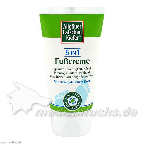 Allgäuer Latschenkiefer 5 in 1 Fußcreme, 75 ML