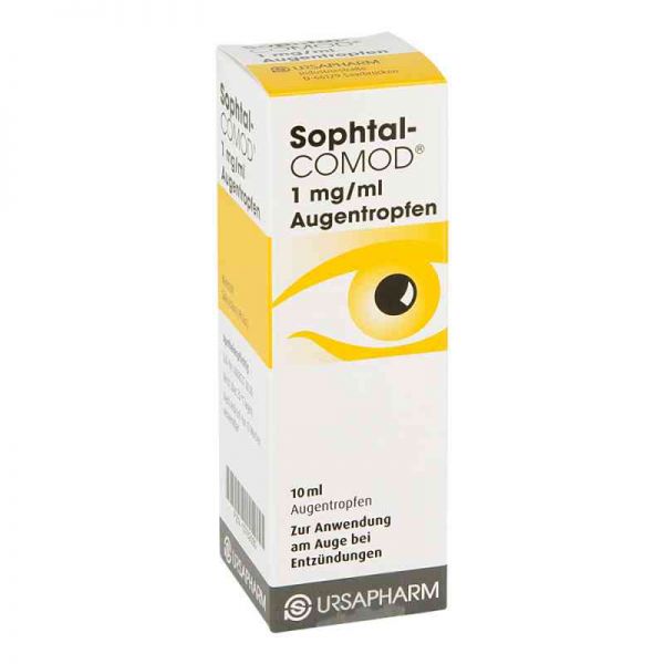 Sophtal-comod 1 mg/ml Augentropfen (10 ml)