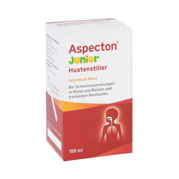 Aspecton Junior Hustenstiller Isländisch Moos Saft (100 ml)