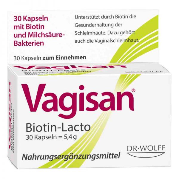 Vagisan Biotin-lacto Kapseln (30 stk)