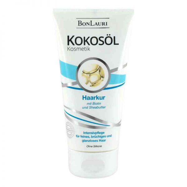 Bonlauri Kokosöl Haarkur mit Biotin+Sheabutter (150 ml)