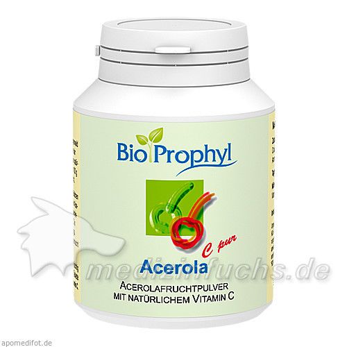 Acerola C pur - 1320mg Acerolafruchtpulver, 60 ST