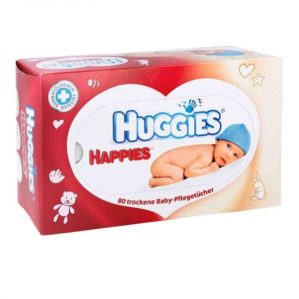 Huggies Happies Baby-pflegetücher (80 stk)