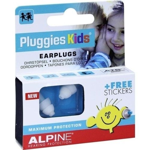 Alpine Pluggies Kids Ohrstöpsel, 2 ST