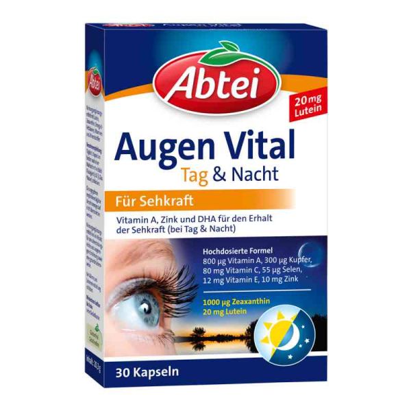 Abtei Augen Vital Tag & Nacht Kapseln (30 stk)