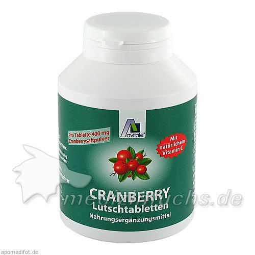 CRANBERRY Lutschtabletten, 120 ST