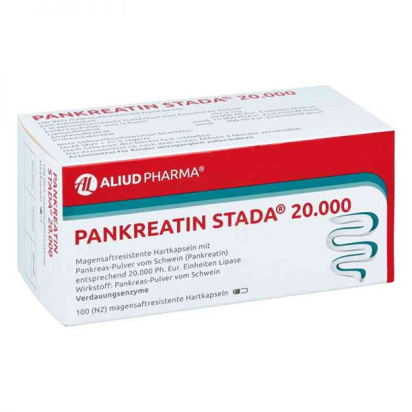 Pankreatin STADA 20000 Aliud (100 stk)