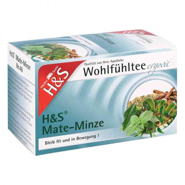 H&s Mate-minze Filterbeutel (20 stk)