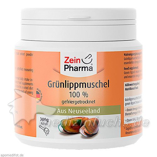 Grünlippmuschel 100% gefriergetrocknet Pulver, 300 G