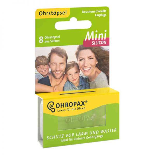 Ohropax mini Silicon Ohrstöpsel (8 stk)