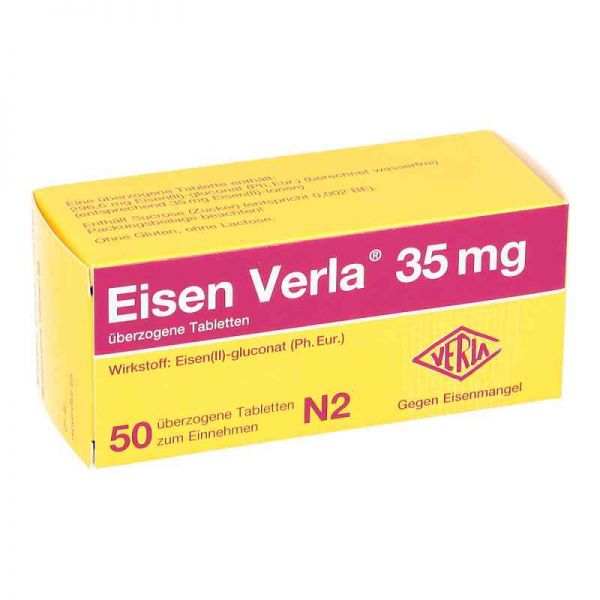 Eisen Verla 35mg (50 stk)