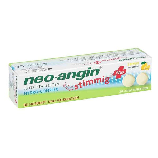 Neo Angin stimmig Plus Lemon Lutschtabletten (20 stk)