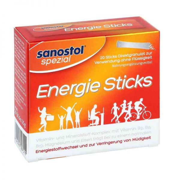 Sanostol spezial Energie Sticks (20 stk)