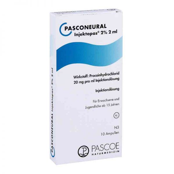 Pasconeural Injektopas 2% Ampullen 2 ml (10 stk)