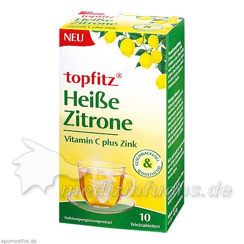 Topfitz Heiße Zitrone, 10 ST