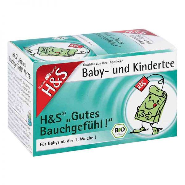 H&s Gutes Bauchgefühl Bio Baby- und Kindertee (20 stk)