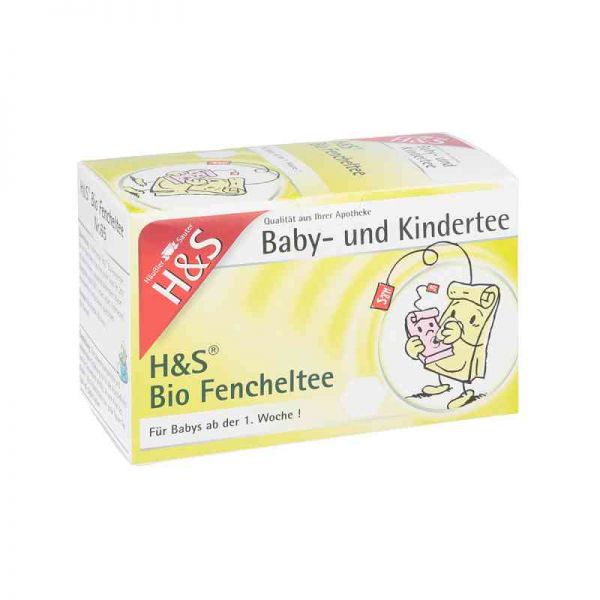 H&s Bio Fencheltee Baby- und Kindertee Filterbeut. (20 stk)