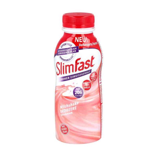 Slim Fast Fertigdrink Erdbeere (325 ml)