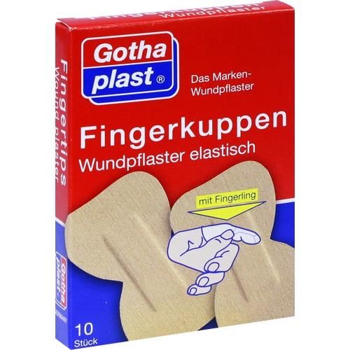 Fingerkuppen Wundpflaster elastisch mit Fingerling, 10 ST