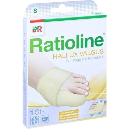 Ratioline Hallux valgus Bandage zur Korrektur S, 1 ST