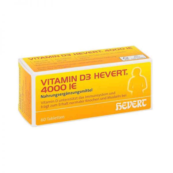 Vitamin D3 Hevert 4.000 I.e. Tabletten (60 stk)