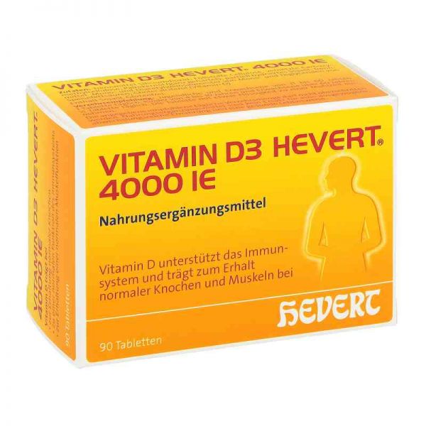 Vitamin D3 Hevert 4.000 I.e. Tabletten (90 stk)