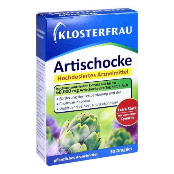 Klosterfrau Artischocke (30 stk)