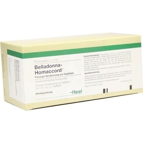 BELLADONNA HOMACCORD, 50 ST